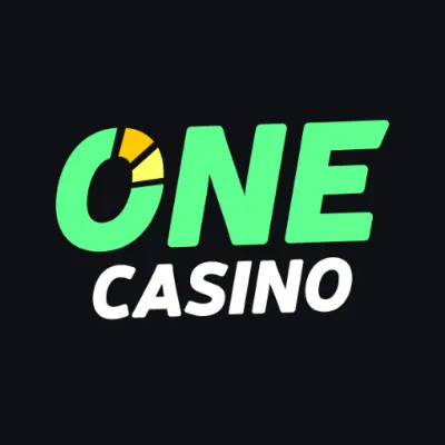 One Casino interface showing game categories and bonuses